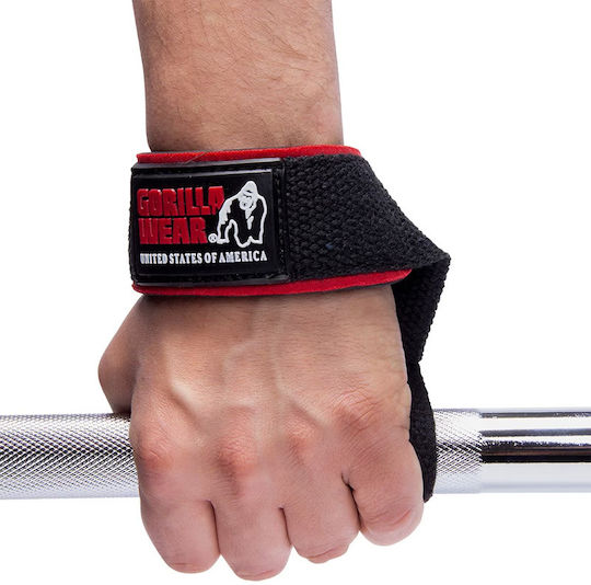 Gorilla Wear Padded Weightlifting Wrist Wraps 2pcs