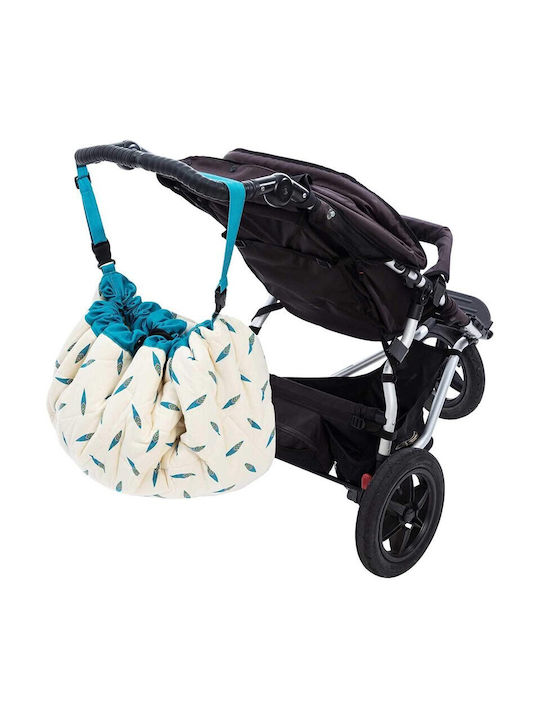 Kidslife Saltea de Joacă pentru Copii din Țesătură 120x120cm 1buc