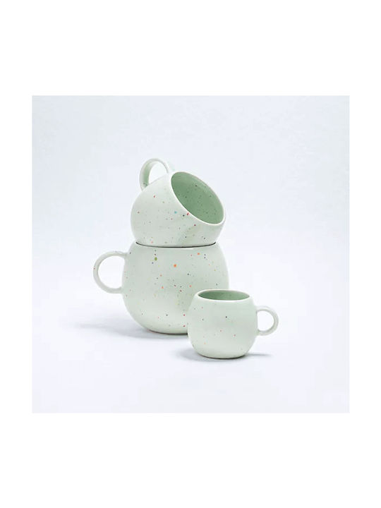 Egg Back Home Mug Ceramic Green 250ml