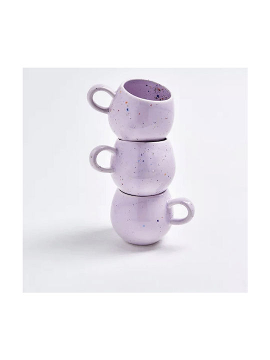 Egg Back Home Mug Ceramic Purple 250ml 1pcs