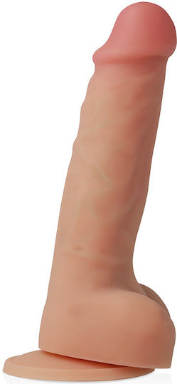 Cyber Silicock Gurtzeug mit Dildo in Hautfarbe