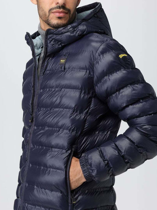 Blauer Men's Winter Jacket BLAUER GIUBBINI CORTI IMBOTTITO OVATTA ''''''