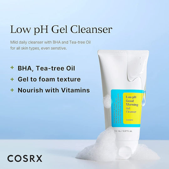 Cosrx Low pH Good Morning Lotion Καθαρισμού Προσώπου για Έλεγχο λιπαρότητας & Ενυδατική δράση 50ml