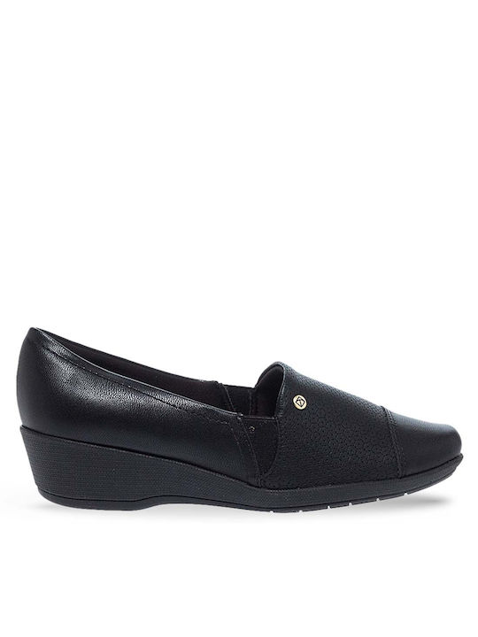 Piccadilly Damen Ballerinas Spitz zulaufend in Schwarz Farbe