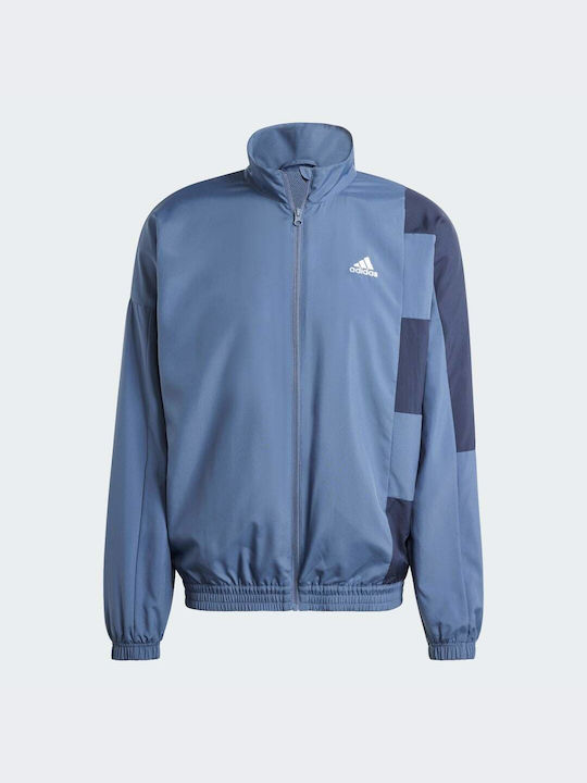 Adidas Colorblock Set Sweatpants Blue