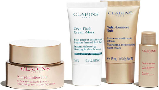 Clarins Nutri-lumière Σετ Περιποίησης για Αντιγήρανση 5τμχ