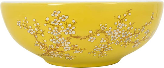 vidaXL Επικαθήμενος Νιπτήρας Κεραμικός 41x41x14cm