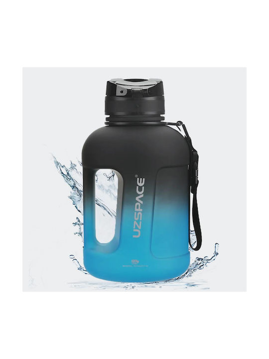 Uzspace Παγούρι 1700ml Μαύρο