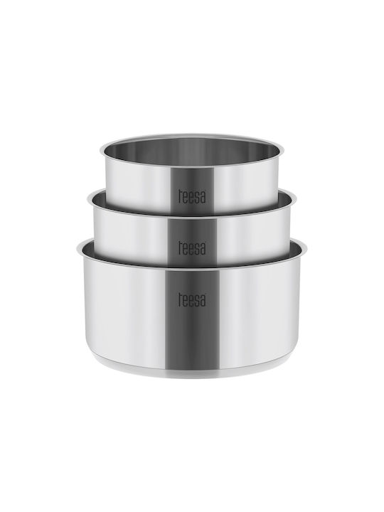 Teesa Cook Expert Set de oale din oțel inoxidabil 3buc