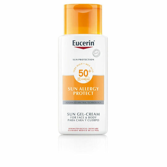 Eucerin Crema-Gel Solar Sun Allergy Protect Produse Cu Protecție Solară Gel Față Protectie Solara (SPF) 50 150ml