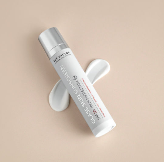 Bee Factor Glass Skin Слънцезащитен Крем За Лице SPF50