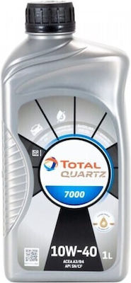 Total Quartz 7000 Semi-Synthetic Car Lubricant 10W-40 B4 1lt