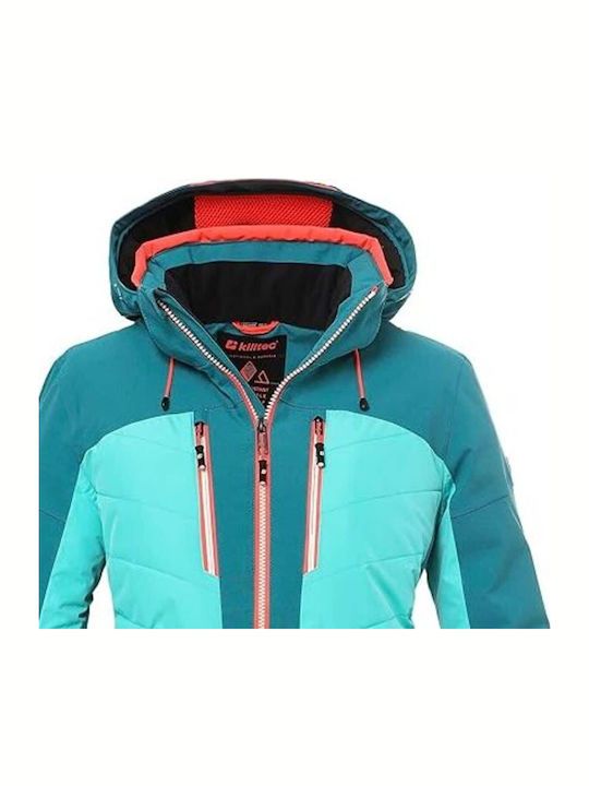 Killtec Ksw Women's Ski & Snowboard Jacket Turquoise 39750-348