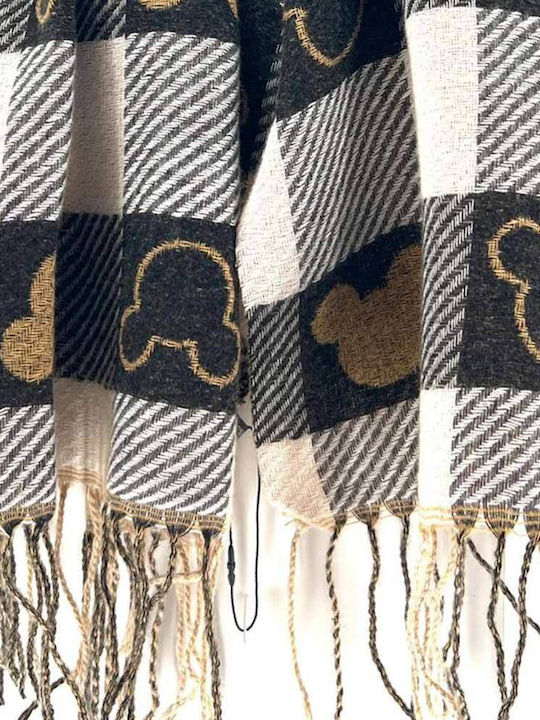 Women's Wool Scarf Gray