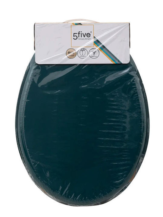 5Five Wooden Toilet Seat Green 45cm