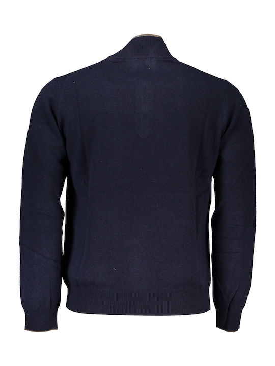 Harmont & Blaine Men's Long Sleeve Sweater Blue.