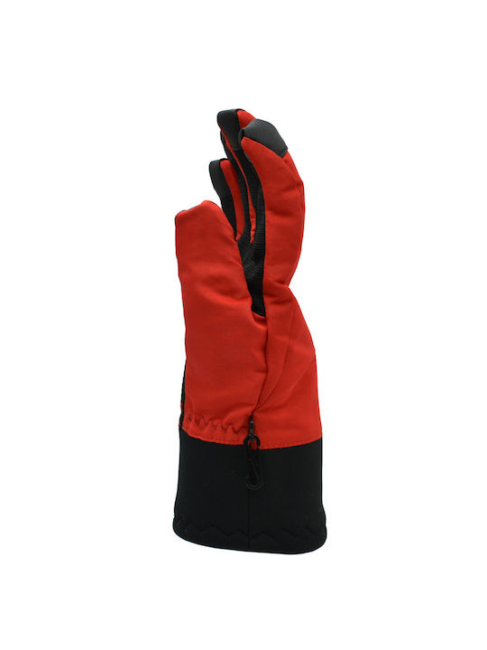 Brims and Trims Γυναικεία Γάντια Σκι & Snowboard Κόκκινα