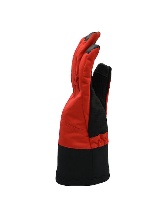Brims and Trims Γυναικεία Γάντια Σκι & Snowboard Κόκκινα