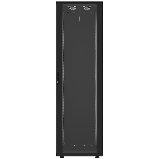 Canovate Επιδαπέδια Καμπίνα Rack 42U 60x80cm Μαύρο CSN-U-9-4268F