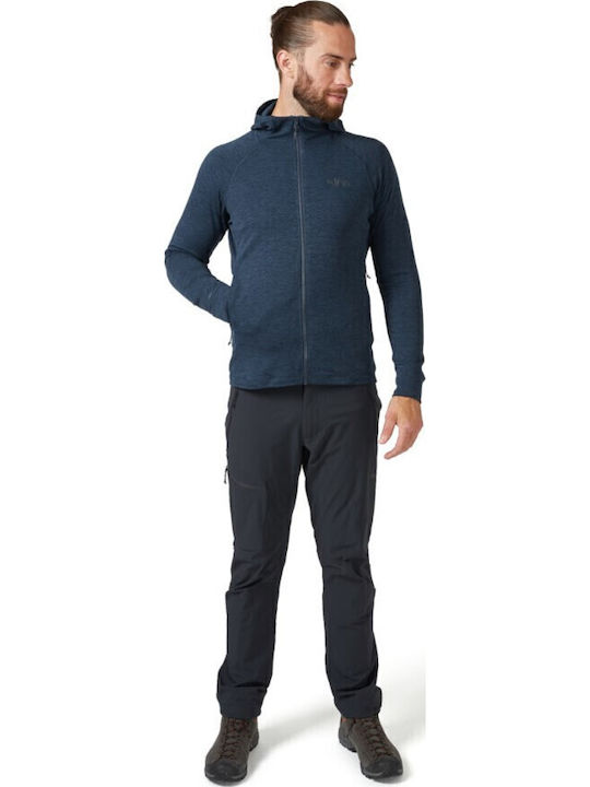 Cardigan Fleece pentru Bărbați Deep Ink