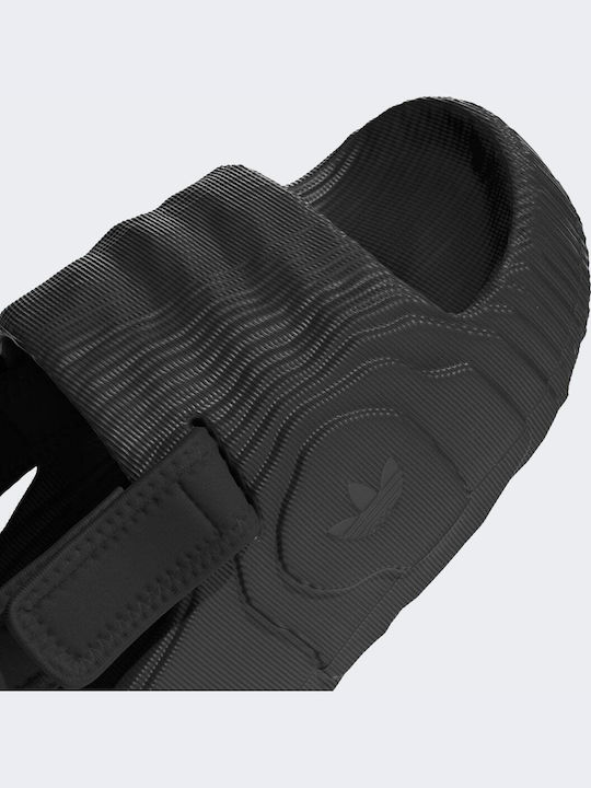 Adilette 22 XLG Γυναικεία Σανδάλια Flatforms Μαύρα