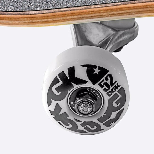 DGK Scribble Complete Shortboard 8.25" Red