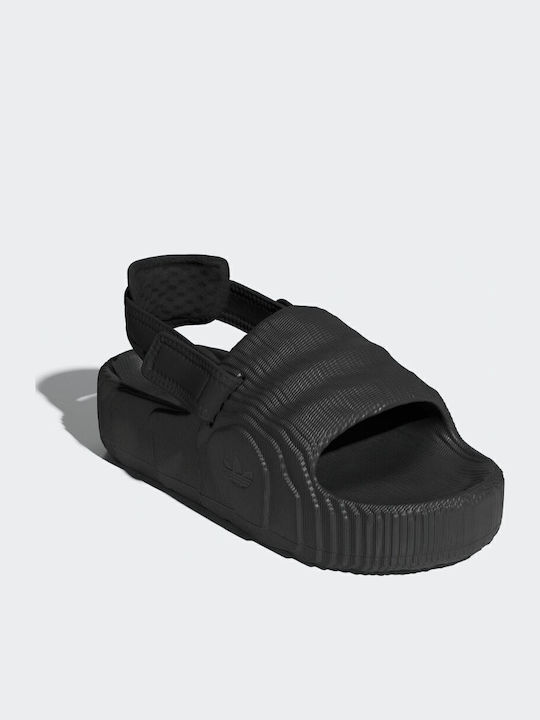 Adilette 22 XLG Γυναικεία Σανδάλια Flatforms Μαύρα