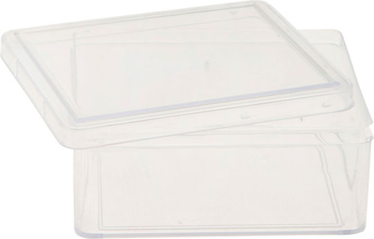Plastic Box with Lid Case 1 Pc Small