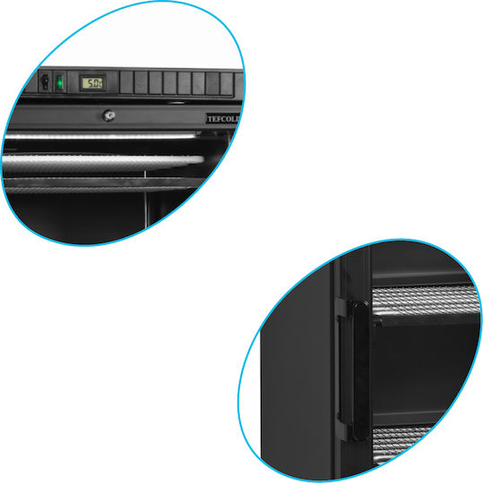 Tefcold Cameră Profesională de Congelare Vitrină 300lt