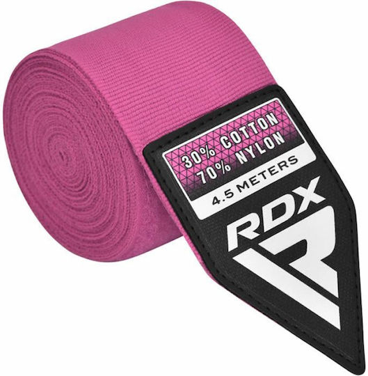 RDX Handwraps RDX-WRAP-45-PK Μπαντάζ 4.5m Ροζ