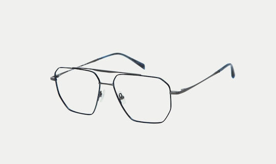 Gigi Barcelona 3 Männlich Metallisch Brillenrahmen aus Titan Gray 8094/3