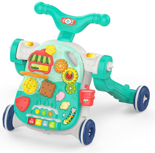 Kikka Boo 4 Σε 1 Sweet Escape Baby Walker Ride On with Handlebar 31005030099 Green