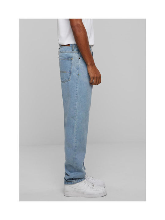 Heavy Ounce Herren Jeanshosen Lose Gerade Passform Hellblau