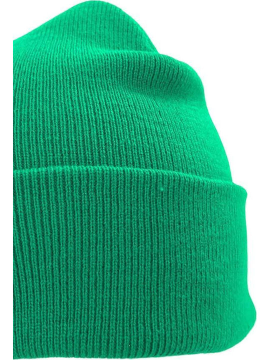 Beanie Unisex Beanie Gestrickt in Grün Farbe