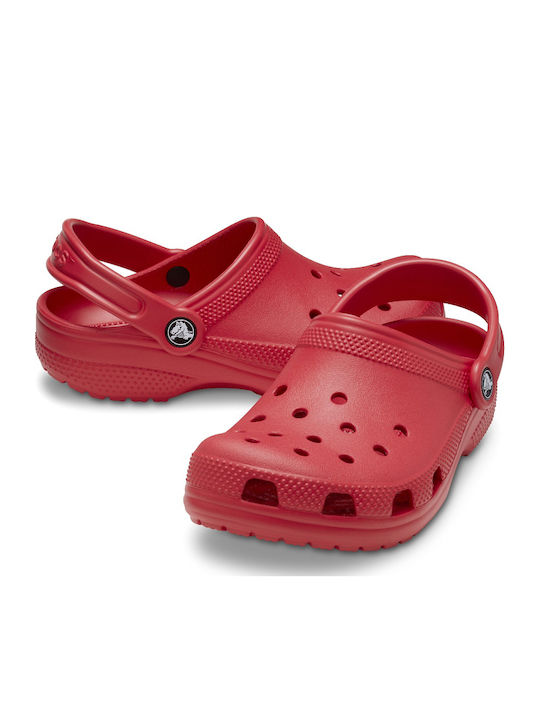 Classic Clog T Children's Anatomical Beach Shoes Red