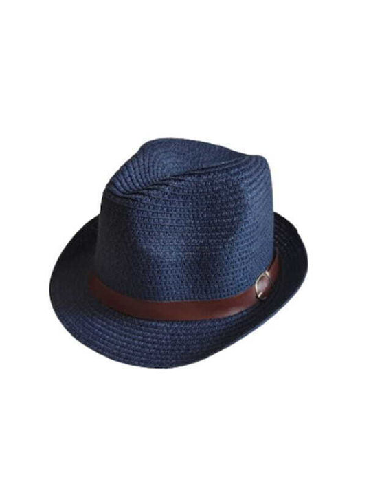 Summertiempo Wicker Women's Fedora Hat Brown