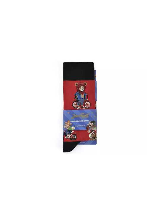 John Frank John Socken RED 1Pack