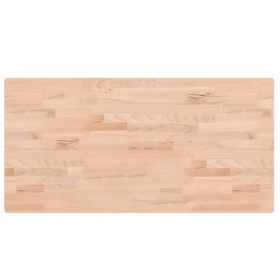 vidaXL Ξύλο Bank ohne Waschbecken L100xB50xH2.5cm Beech wood solid wood