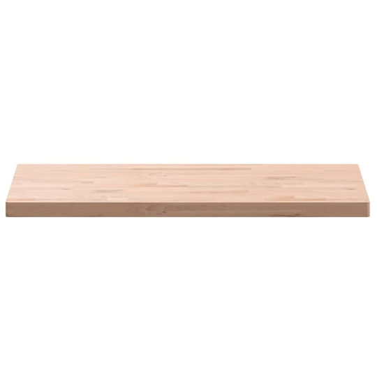 vidaXL Wood Countertop without Sink L100xW50xH4cm Beech