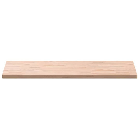 vidaXL Wood Countertop without Sink L100xW50xH2.5cm Beech wood solid wood