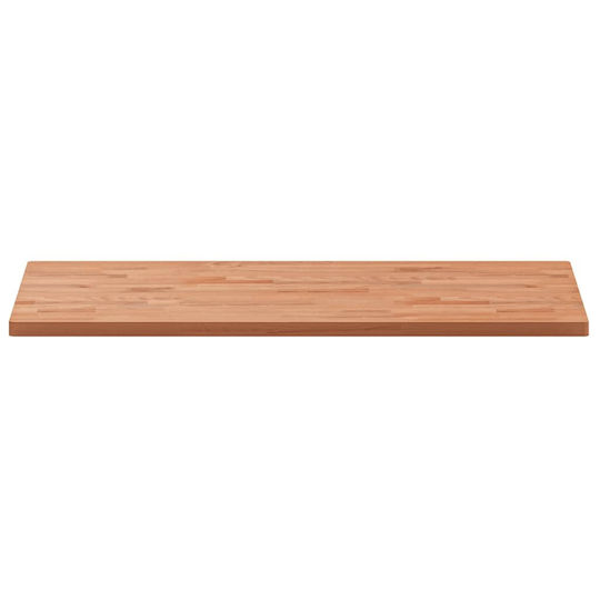 vidaXL Wood Countertop without Sink L100xW50xH2.5cm Beech wood solid wood