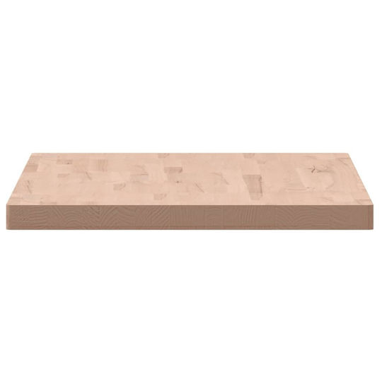 vidaXL Wood Countertop without Sink L100xW60xH4cm Beech wood solid wood