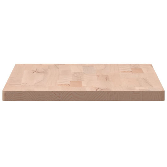 vidaXL Шкаф без Мивка Д80xШ40xВ2.5см Beech wood solid wood
