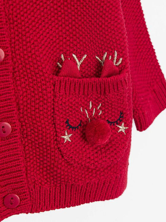 Cool Club Kinder-Strickjacke ROT