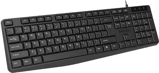Meetion MT-K200 Само клавиатура Английски US Кафяв