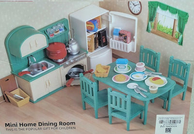 Σετ Κουζίνας Με Αξεσουάρ Furniture for Dollhouse