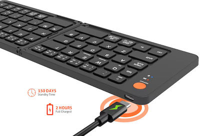 Meetion MT-BTK001 Kabellos Bluetooth Nur Tastatur Englisch US