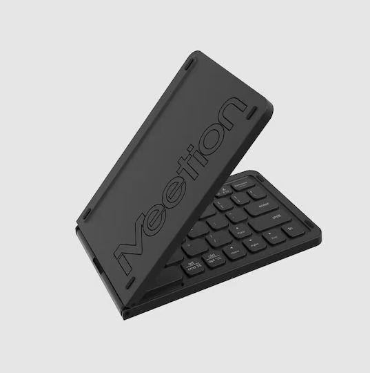 Meetion MT-BTK001 Ασύρματο Bluetooth Πληκτρολόγιο Αγγλικό US