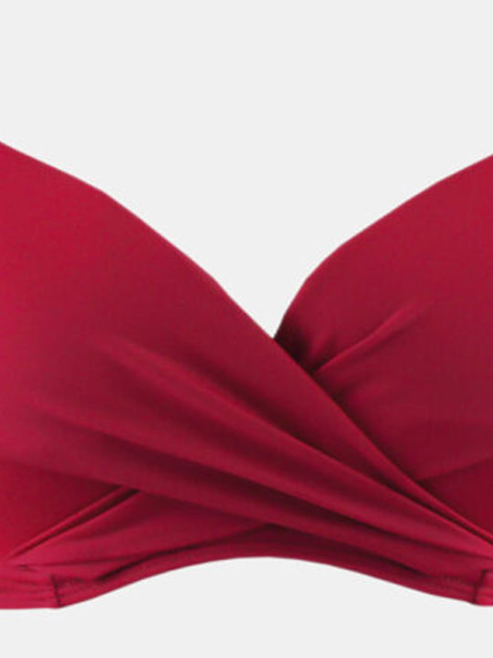 Rock Club Bikini Bra RED