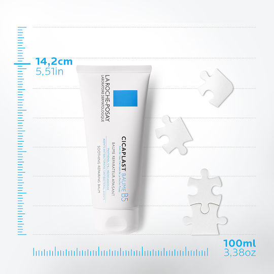 La Roche Posay Cicaplast Baume B5 Αναπλαστικό Balm Προσώπου Ημέρας με Πανθενόλη & Centella Asiatica 100ml